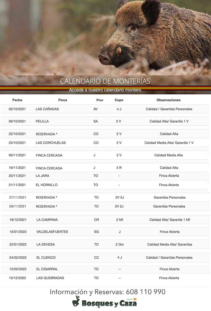 Programa Bosques 2021 2022